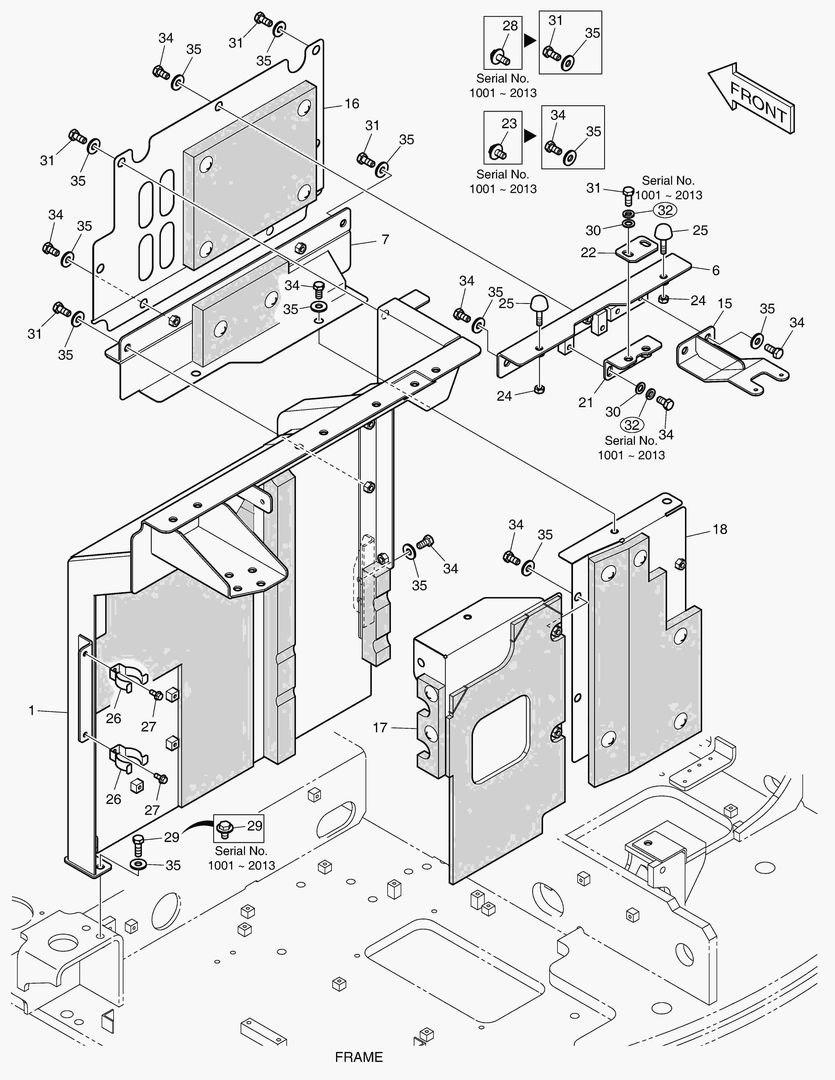1600 SUPPORT & BAFFLE(1)