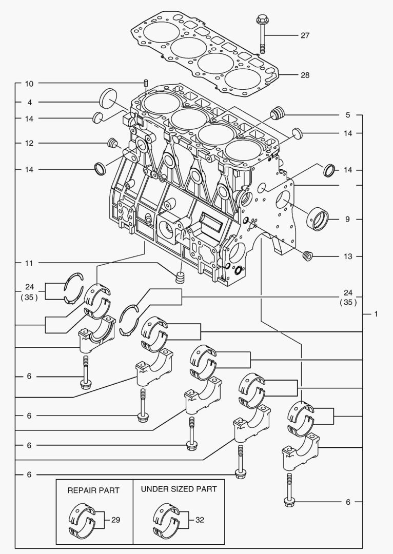 БЛОК ЦИЛИНДРОВ
