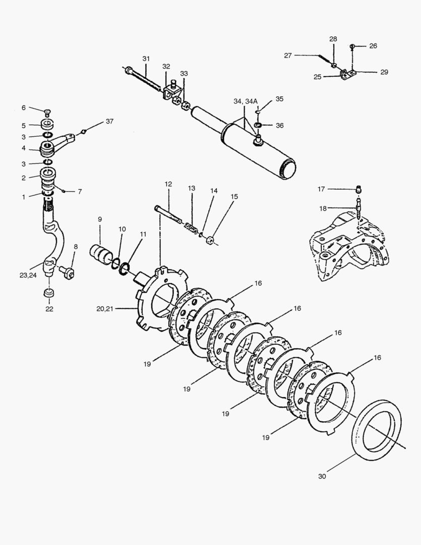 4450 REAR AXLE(4) [5001~7111]