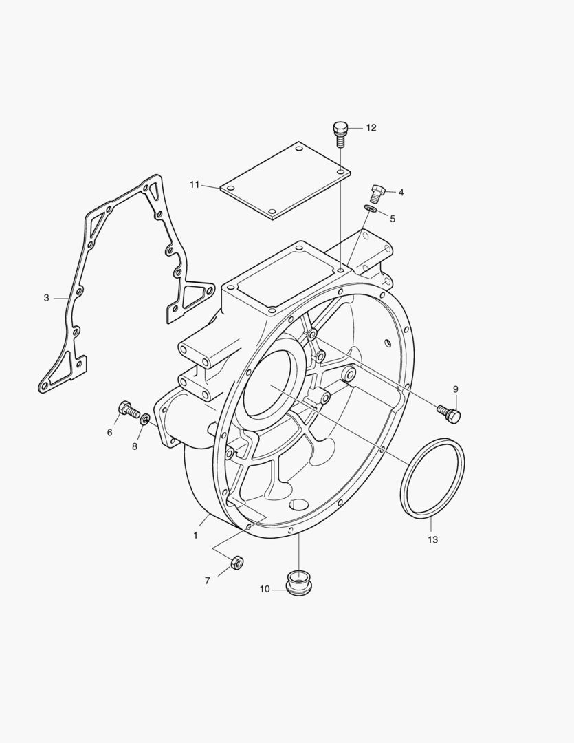 КОРПУС МАХОВИКА