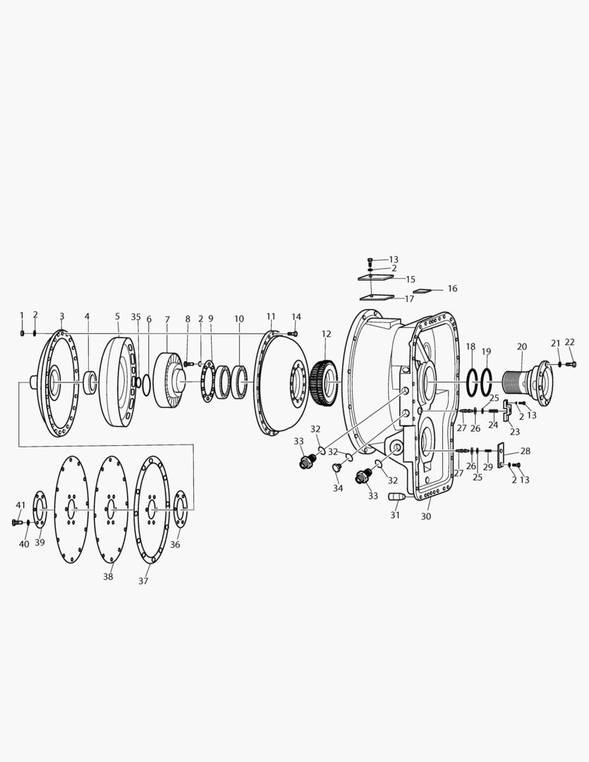Спецтехника 5840 HYDRAULIC TORQUE CONVERTORпј€STпј‰ [10325~] - главное фото