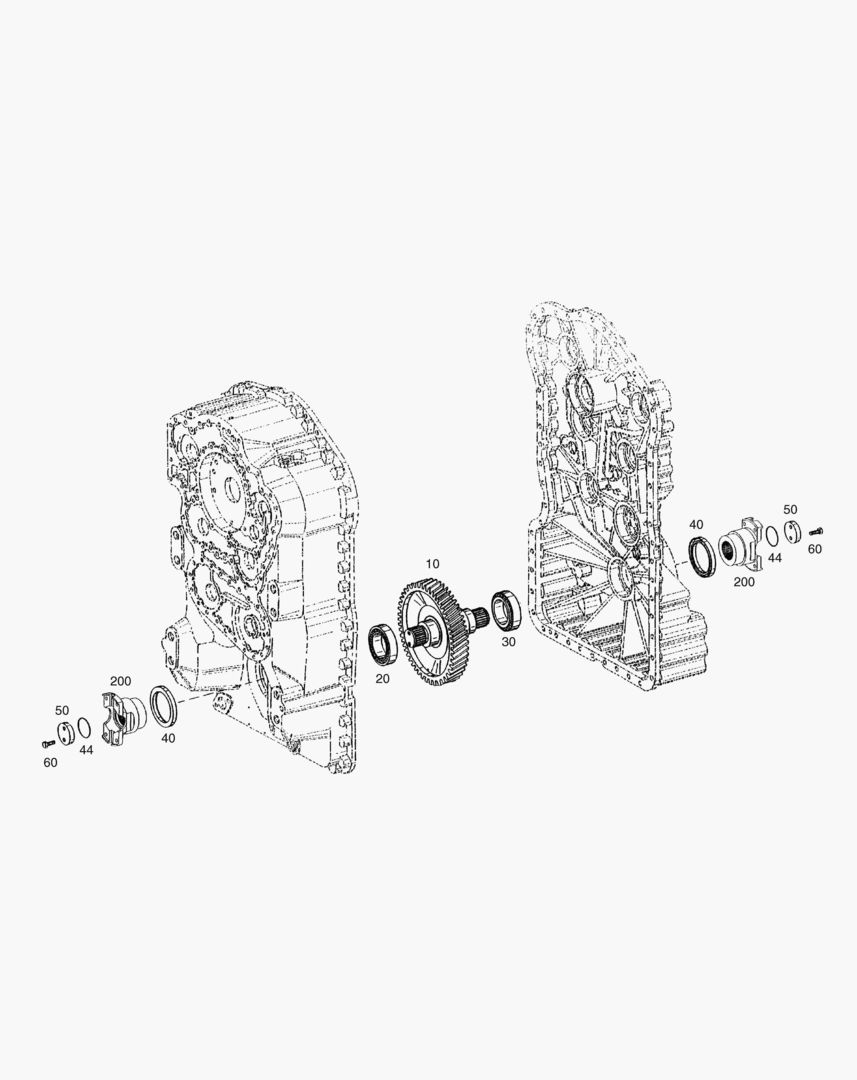 ВТОРИЧНЫЙ ВАЛ-ТРАНСМИССИЯ