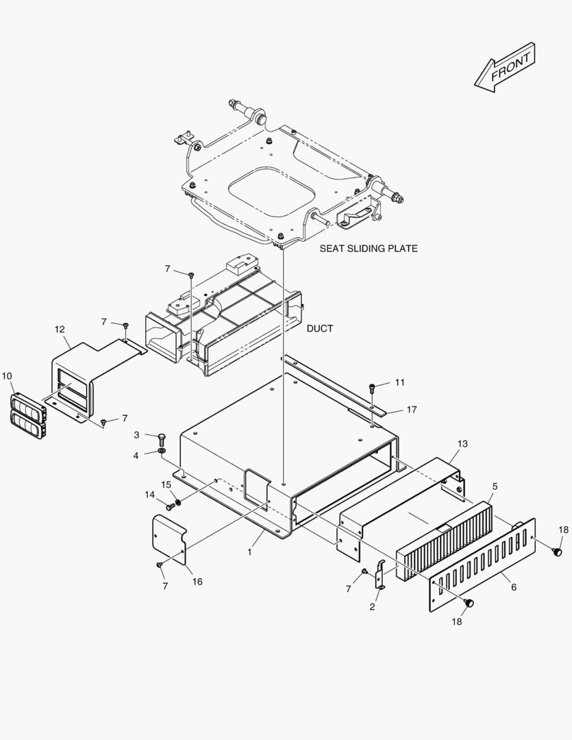 ПЛАСТИНА СИДЕНЬЯ