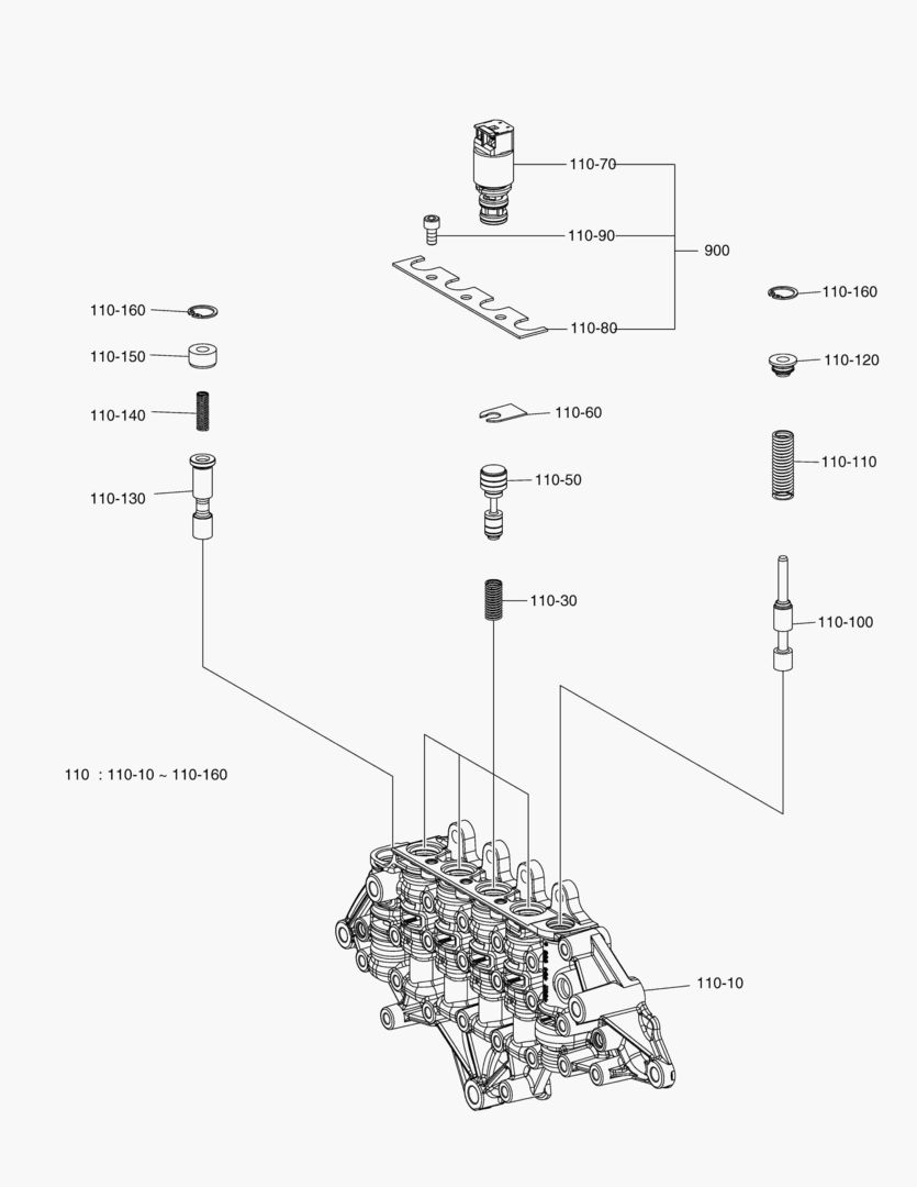 G070-90 OIL SUPPLY - GEARSHIFT SYSTEM