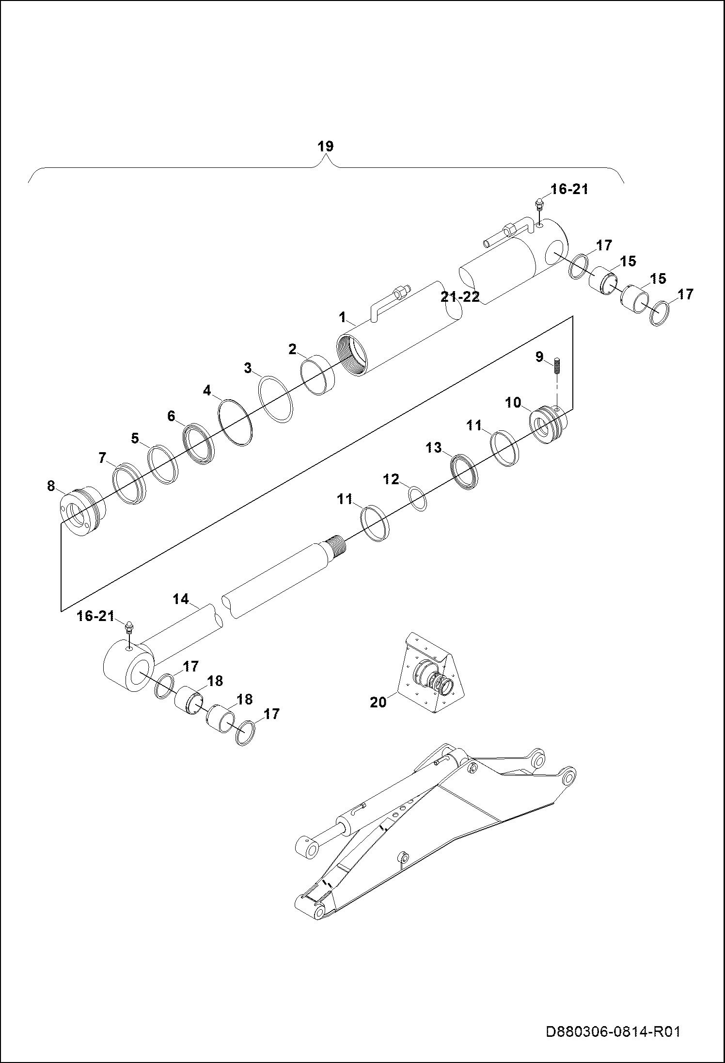 ЦИЛИНДР РУКОЯТКИ