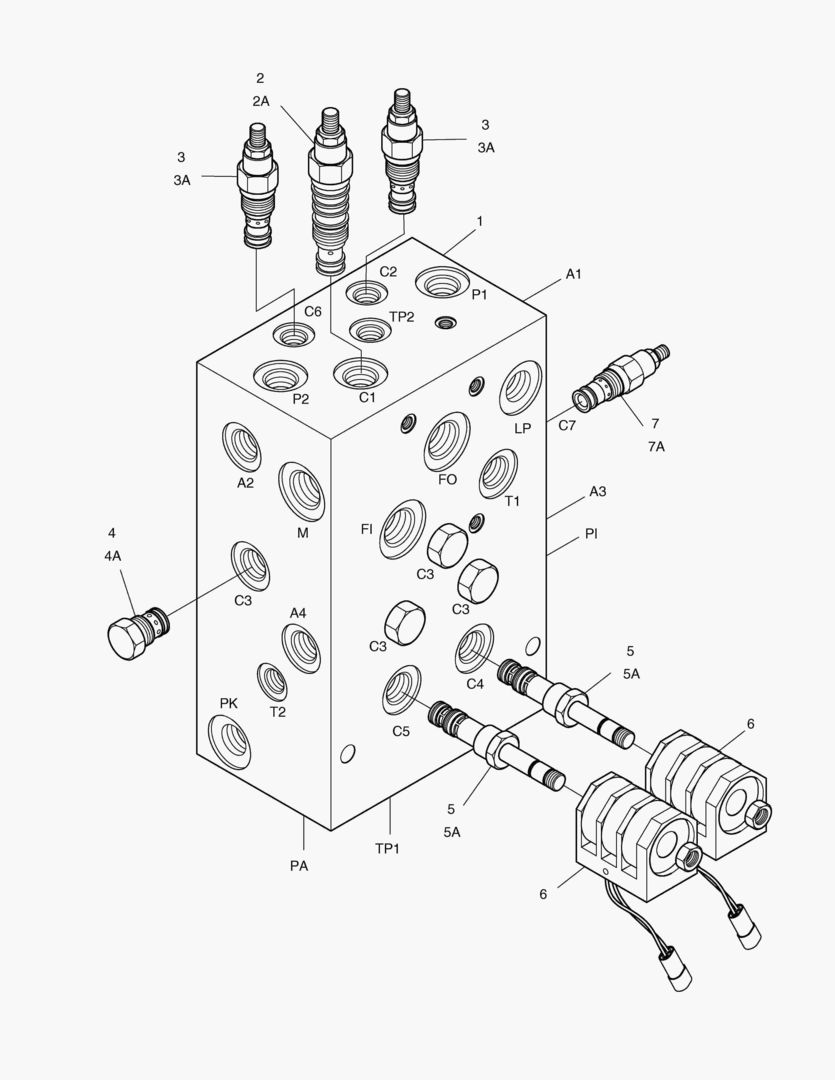 ПОДАЮЩИЙ КЛАПАН ТОРМОЗА