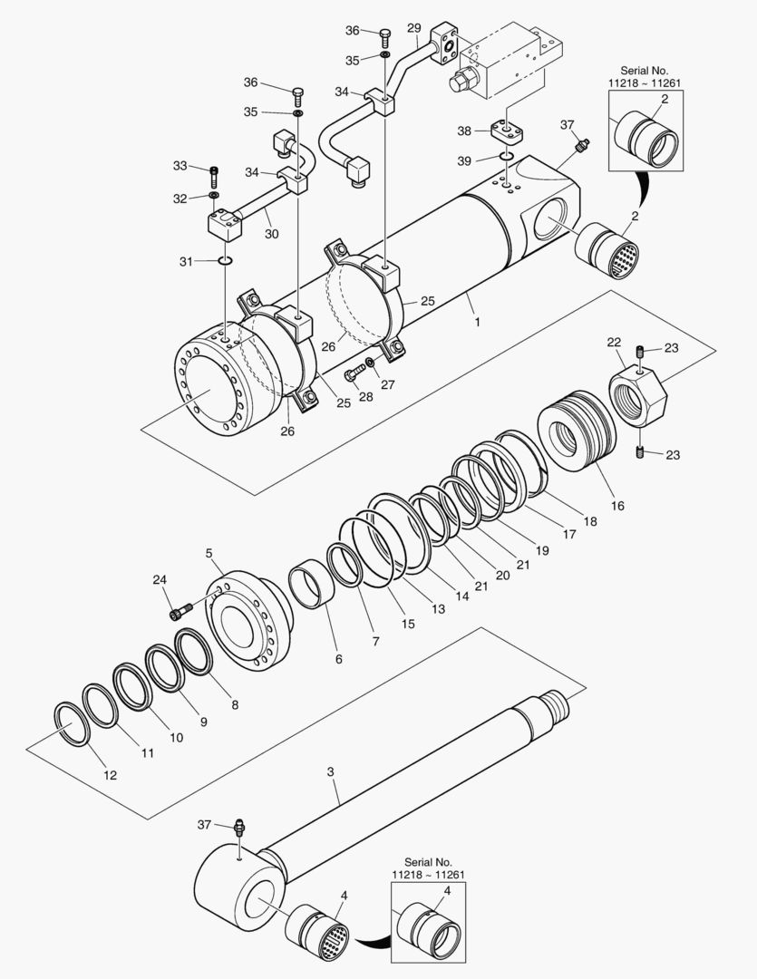 Спецтехника 4531 ARTI. BOOM CYLINDER - LOCK VALVE [11218~] - главное фото