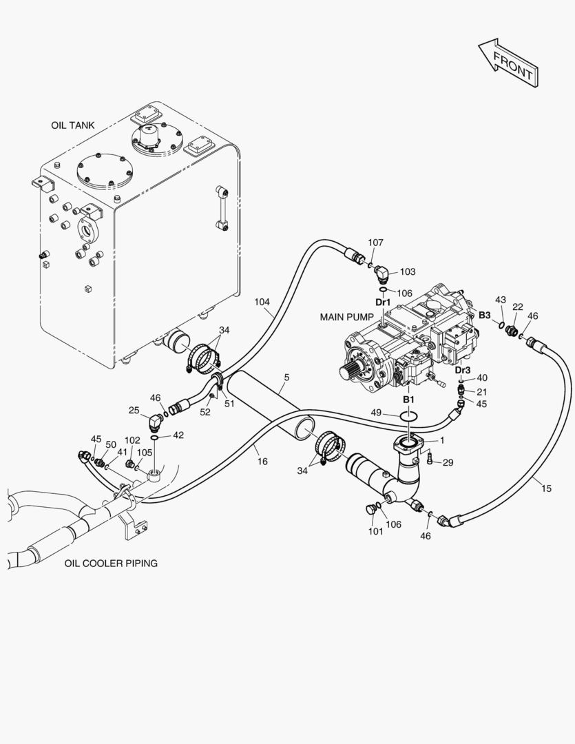 ТУБОПРОВОД МАСЛЯНОГО РАДИАТОРА(1)