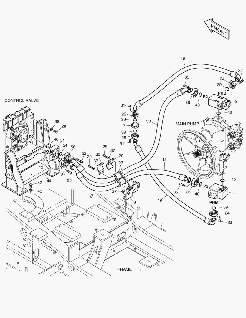 ГЛАВНАЯ МАГИСТРАЛЬ(1) - НАСОС