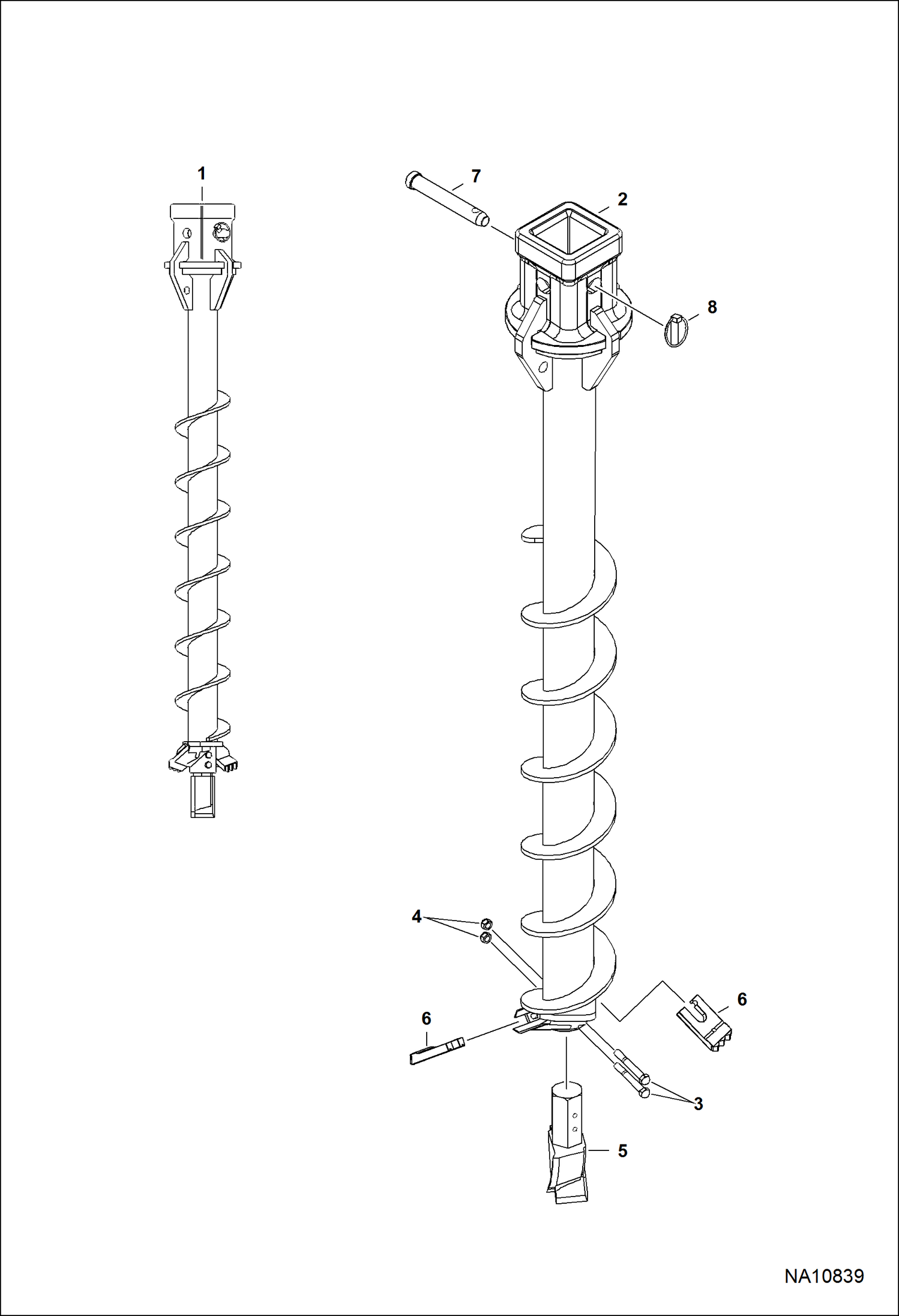 БУР ГИДРАВЛИЧЕСКИЙ (АВСТРАЛИЯ ТОЛЬКО) (БУР ГИДРАВЛИЧЕСКИЙ) (150 ММ ДИАМЕТР БИТ) (PS5 B3W6)