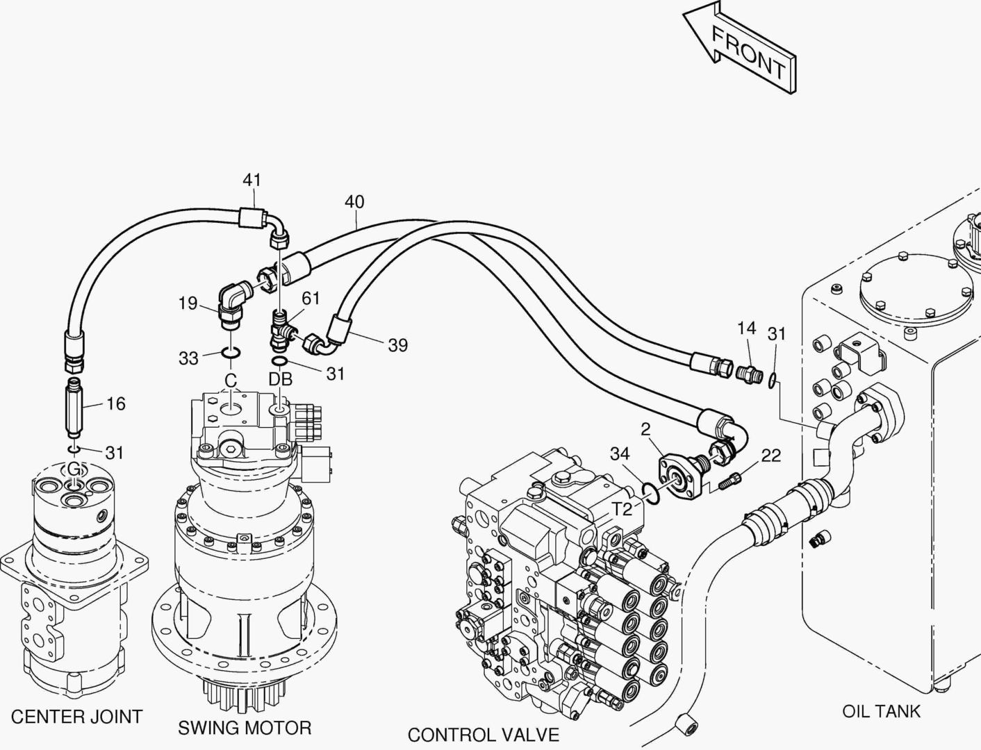 ТУБОПРОВОД МАСЛЯНОГО РАДИАТОРА(3)