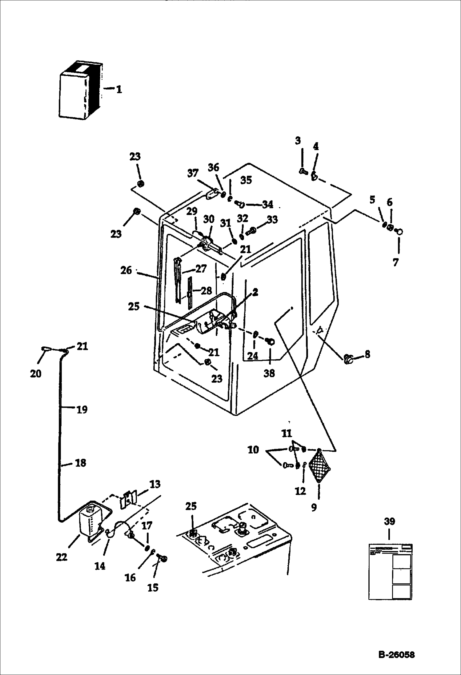 КОРПУС КАБИНЫ