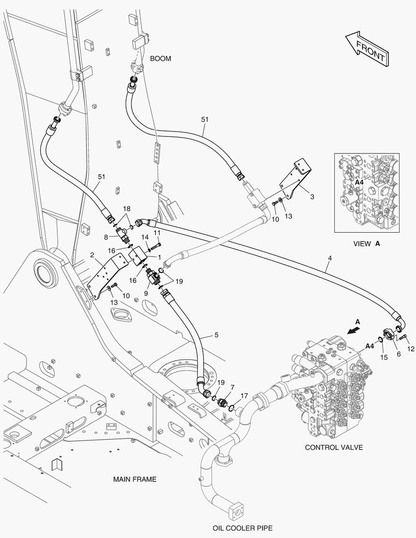6240 MAIN PIPING - ONE & TWO WAY