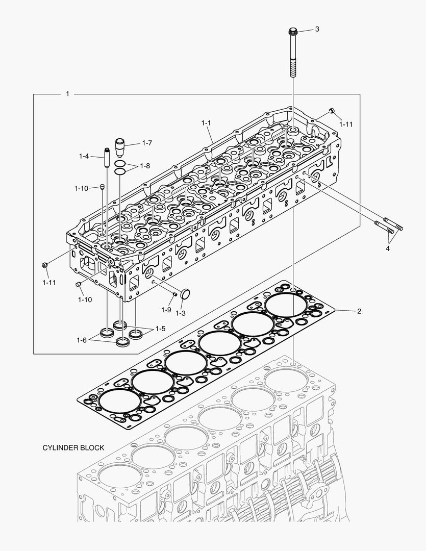 001 CYLINDER HEAD