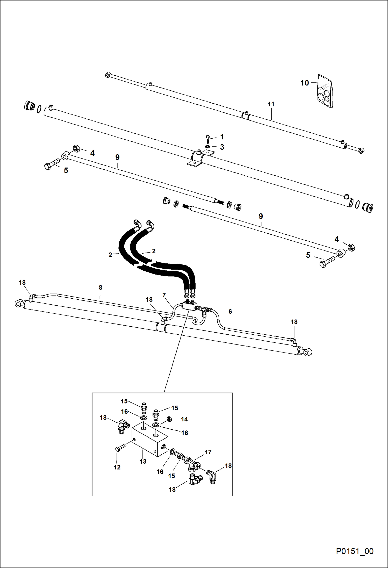 Схема ОСНОВНАЯ ПЛАТФОРМА 4M 300KG, ЖЕСТКИЙ (BUD6419)