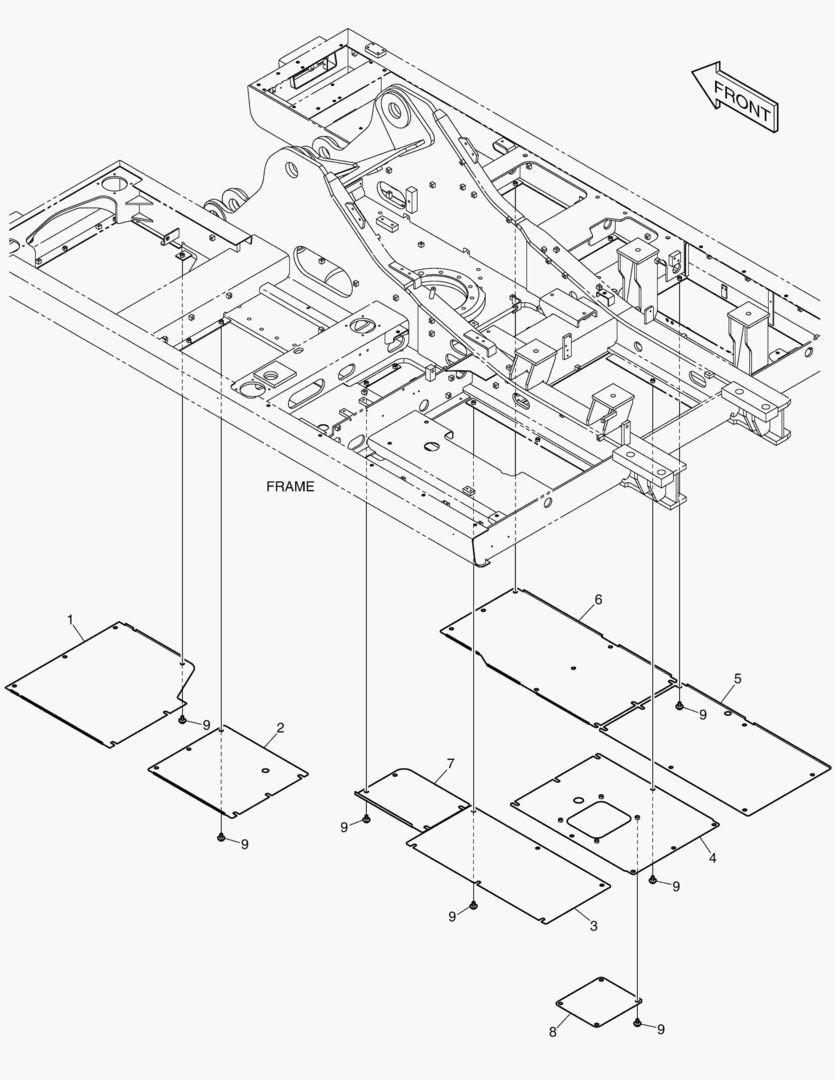 ОБТЕКАЕМАЯ ПОДКУЗОВНАЯ ПАНЕЛЬ
