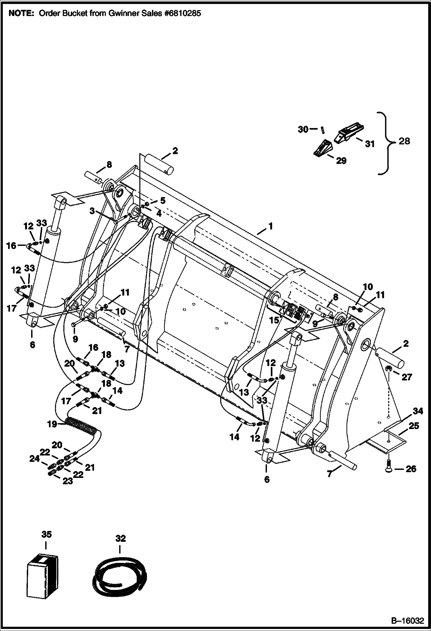 80-- ДВУХЧЕЛЮСТНОЙ КОВШ (028500101 - 102)