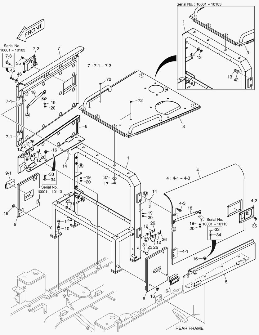КРЫШКА ДВИГАТЕЛЯ