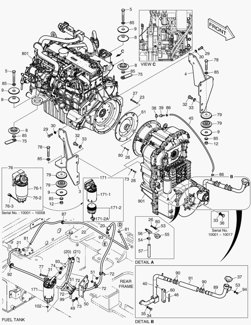 МОНТАЖ ДВИГАТЕЛЯ(2)