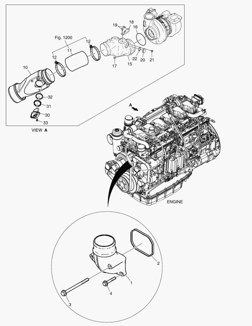 ТРУБОПРОВОД ДЛЯ НАДДУВА ВОЗДУХА