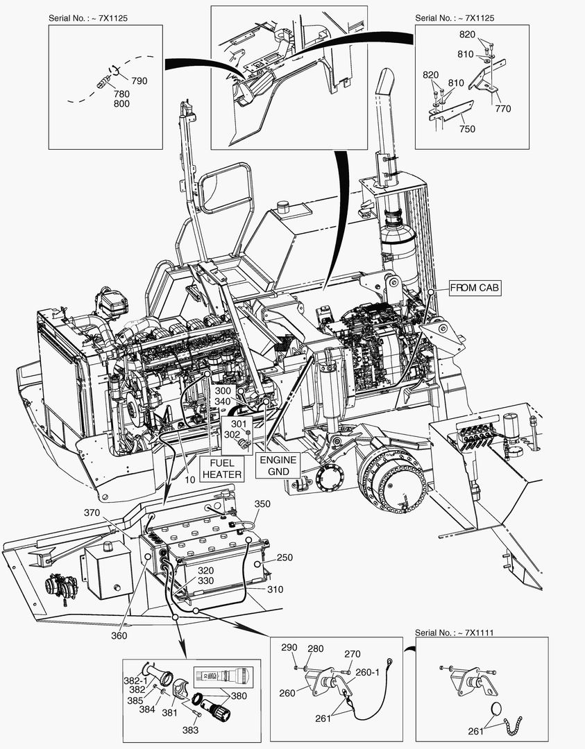 G210-10 EL.SYSTEM FRONT WAGON S1