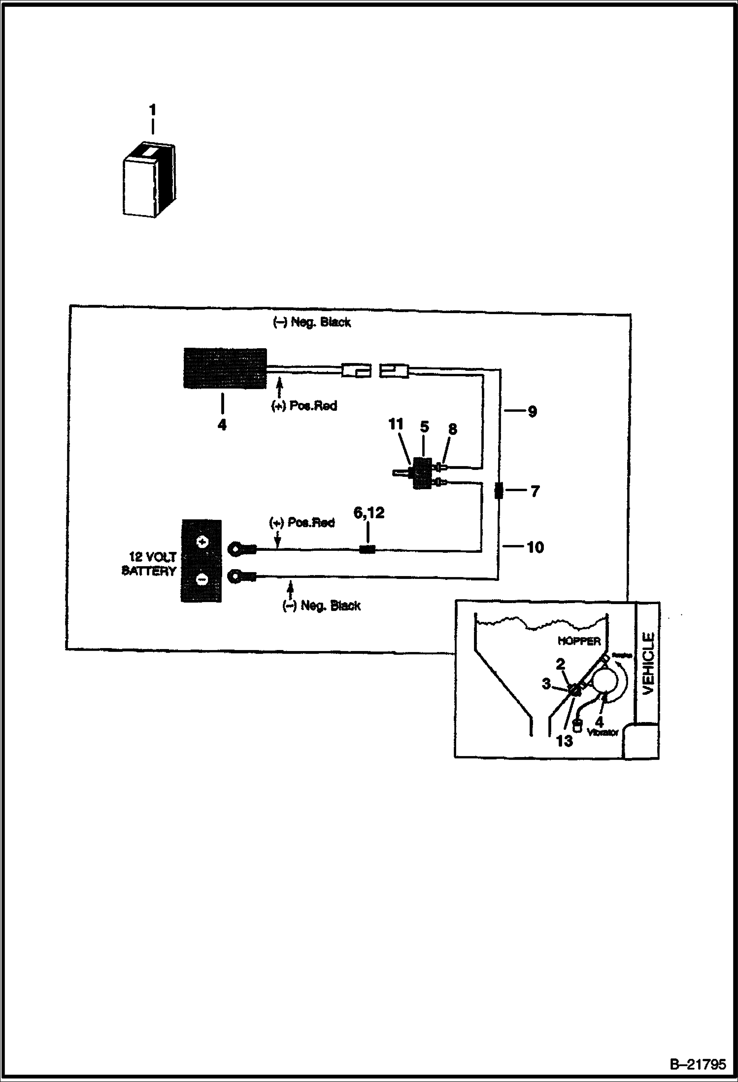 РАЗБРОСНАЯ СЕЯЛКА (КОМПЛЕКТ ВИБРАТОРА) (0064)