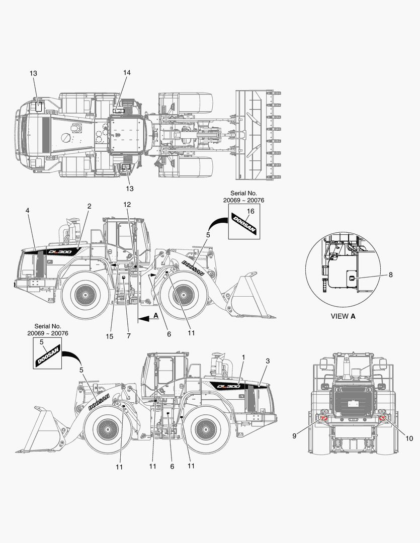 ПРЕДУПРЕЖДАЮЩАЯ ТАБЛИЧКА - НИМЕНОВАНИЕ ТЕХНИКИ