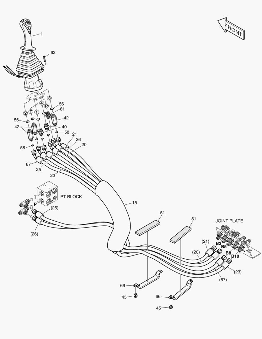 ТРУБОПРОВОД СЕРВОУПРАВЛЕНИЯ(6)