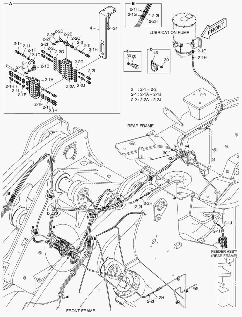 СМАЗКА - ПИТАТЕЛЬ(ПЕРЕДНЯЯ РАМА)