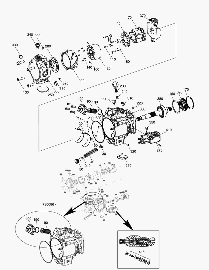 G190-58 MAIN HYD.PUMP