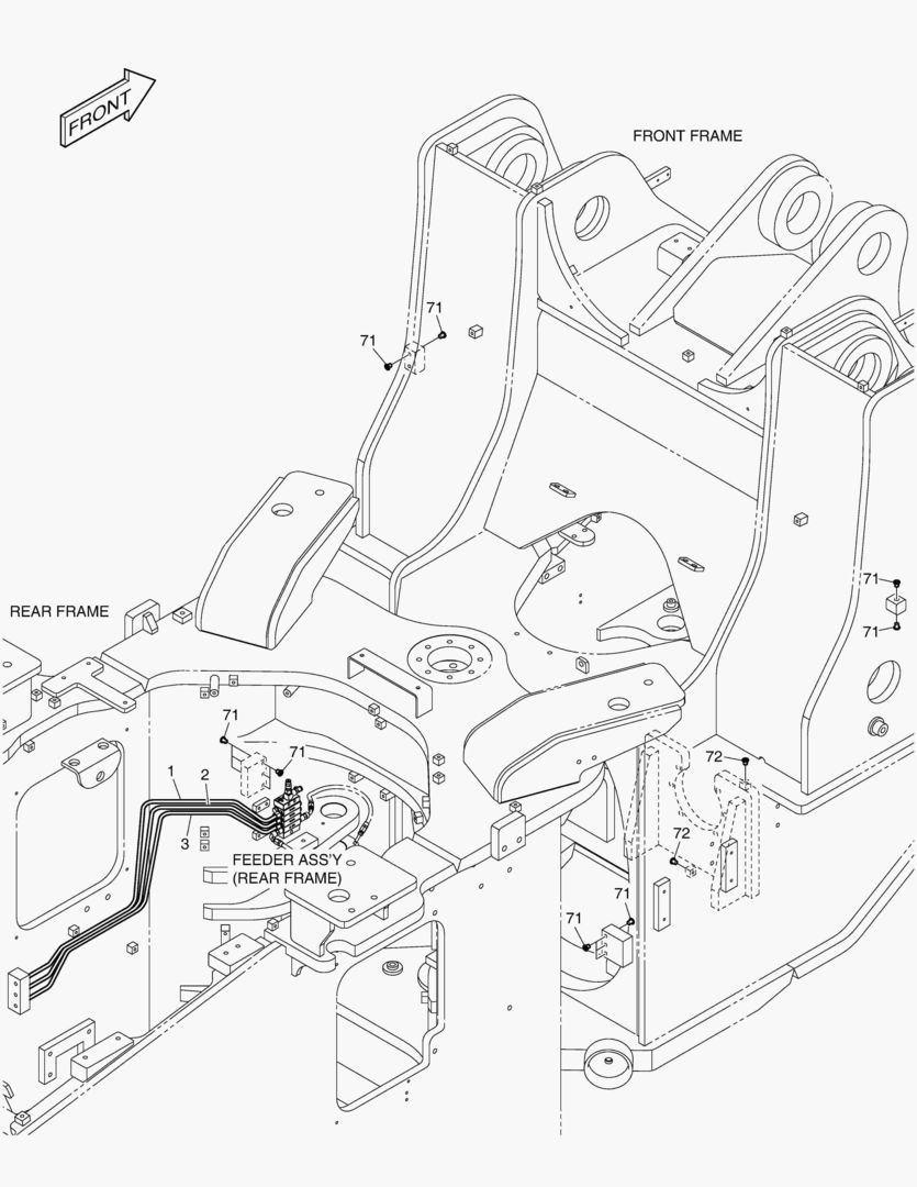 5810 AUTO GREASING SYSTEM-AXLE & DRIVE SHAFT