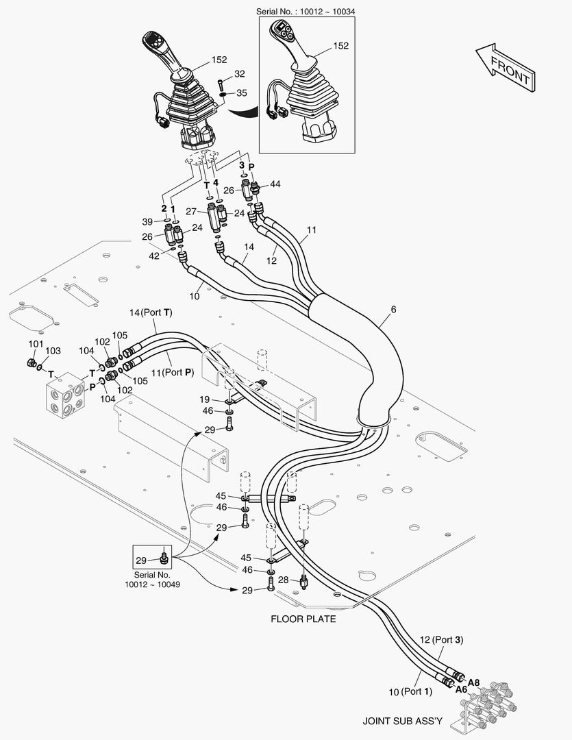 ТРУБОПРОВОД СЕРВОУПРАВЛЕНИЯ(9)