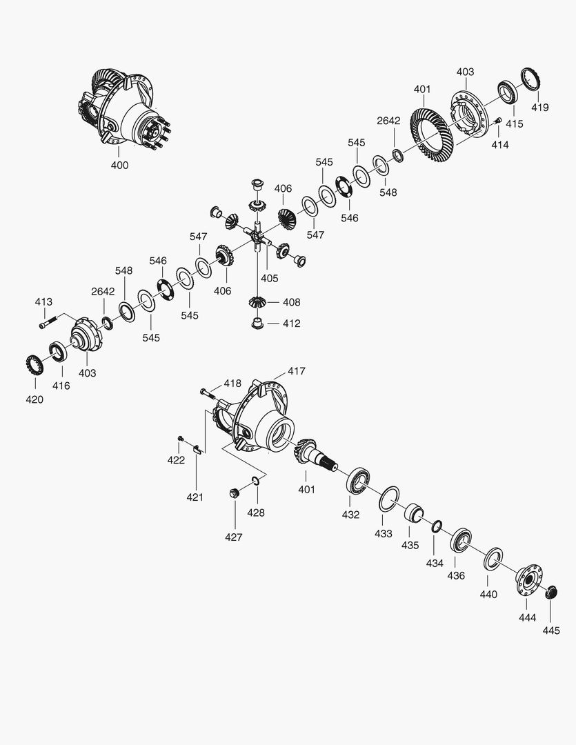 Спецтехника G090-20 DIFFERENTIAL ASS`Y