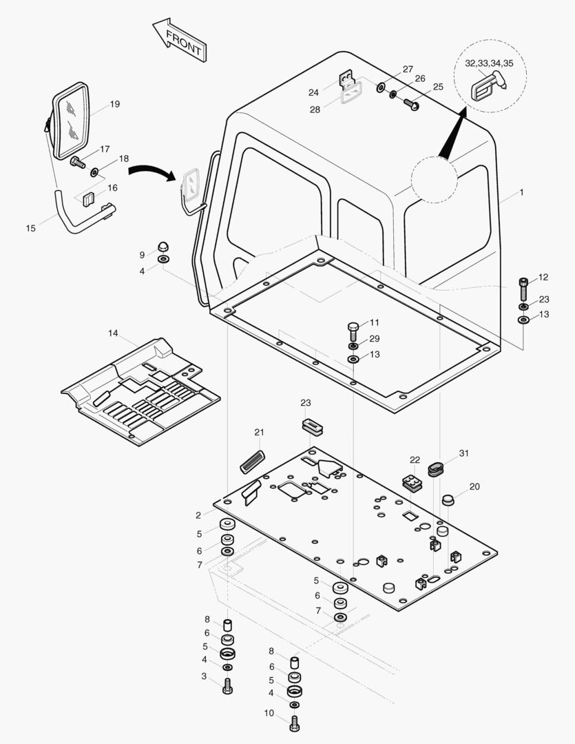 КАБИНА В СБОРЕ