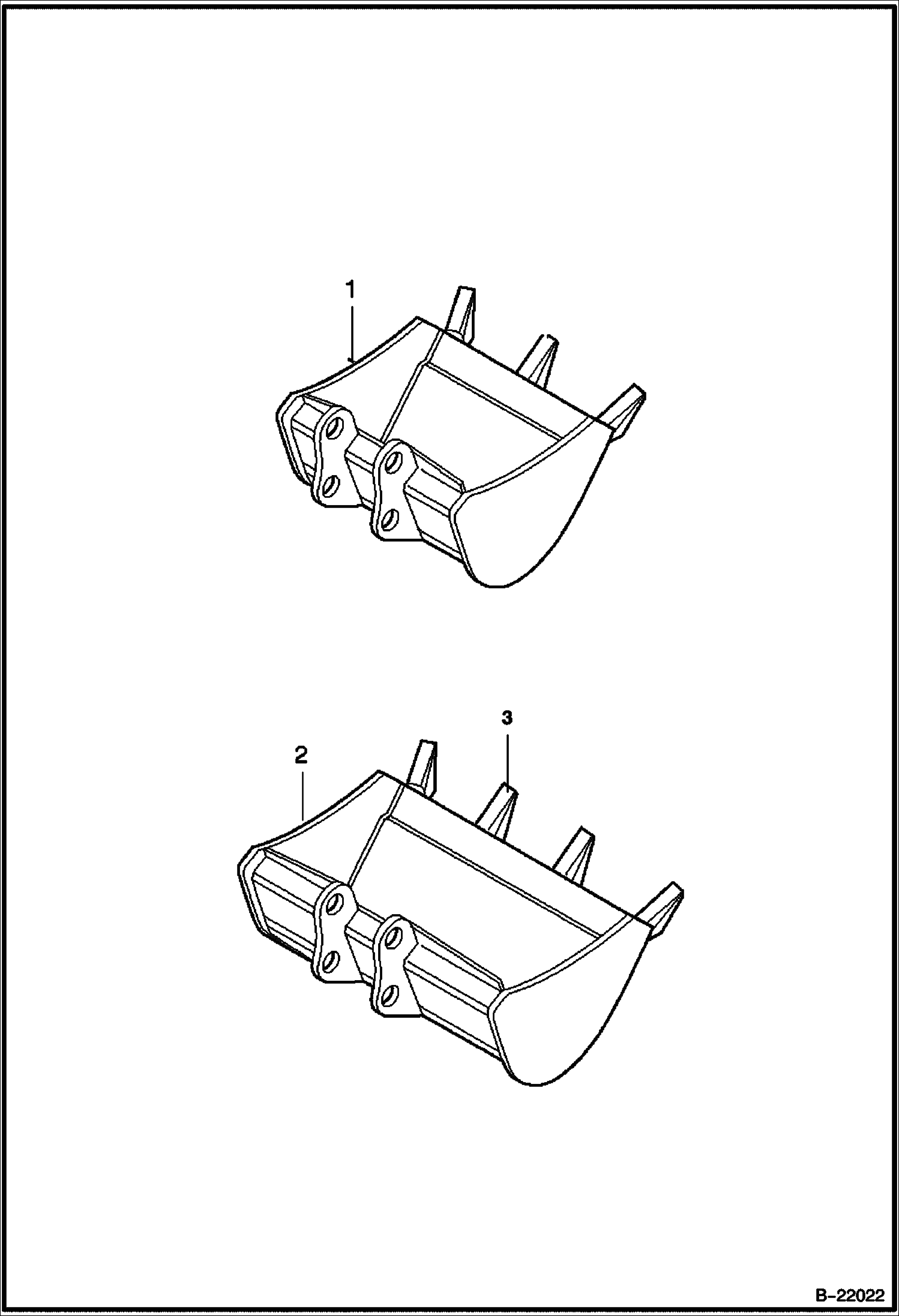 КОВШ (200 ММ, 300 ММ, 400 ММ)(316)