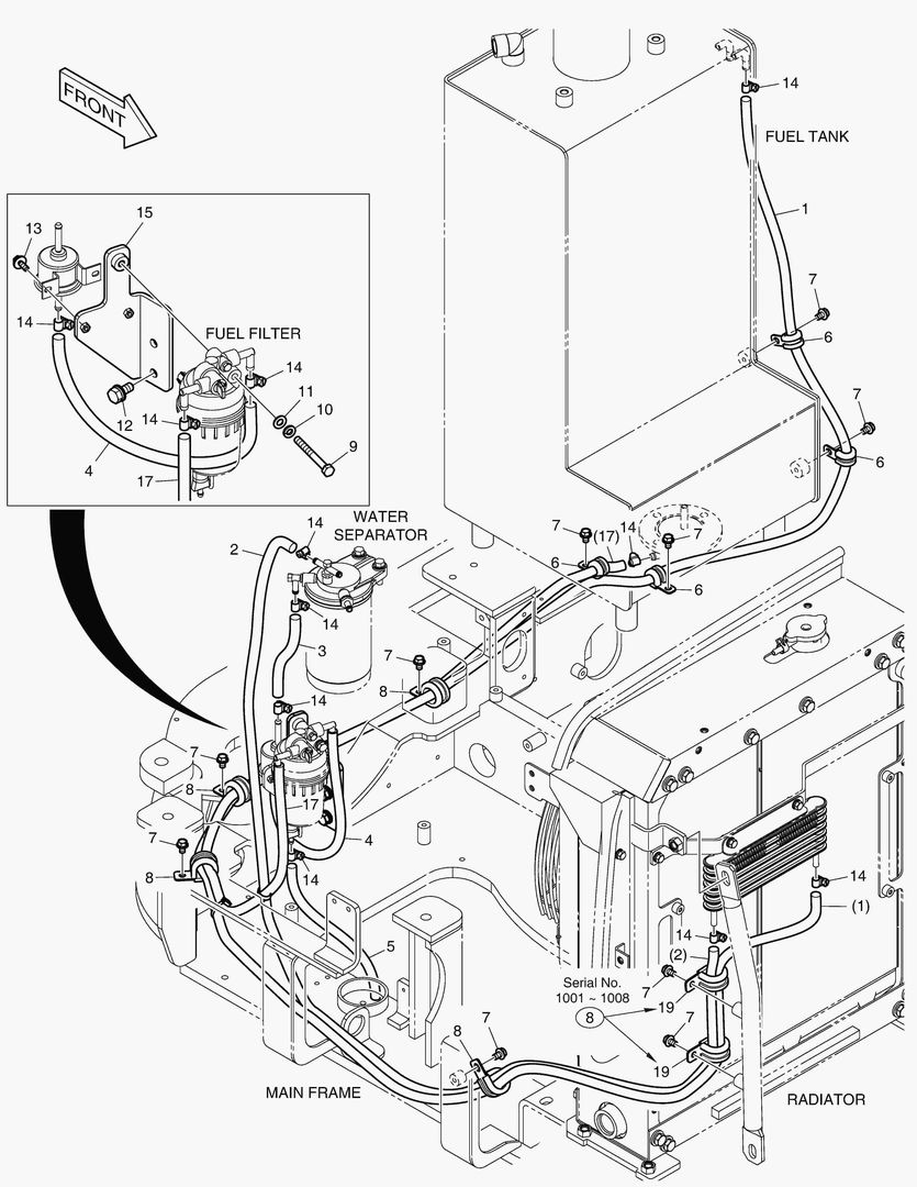 ТОПЛИВНЫЕ ТРУБОПРОВОДЫ - Tier 3