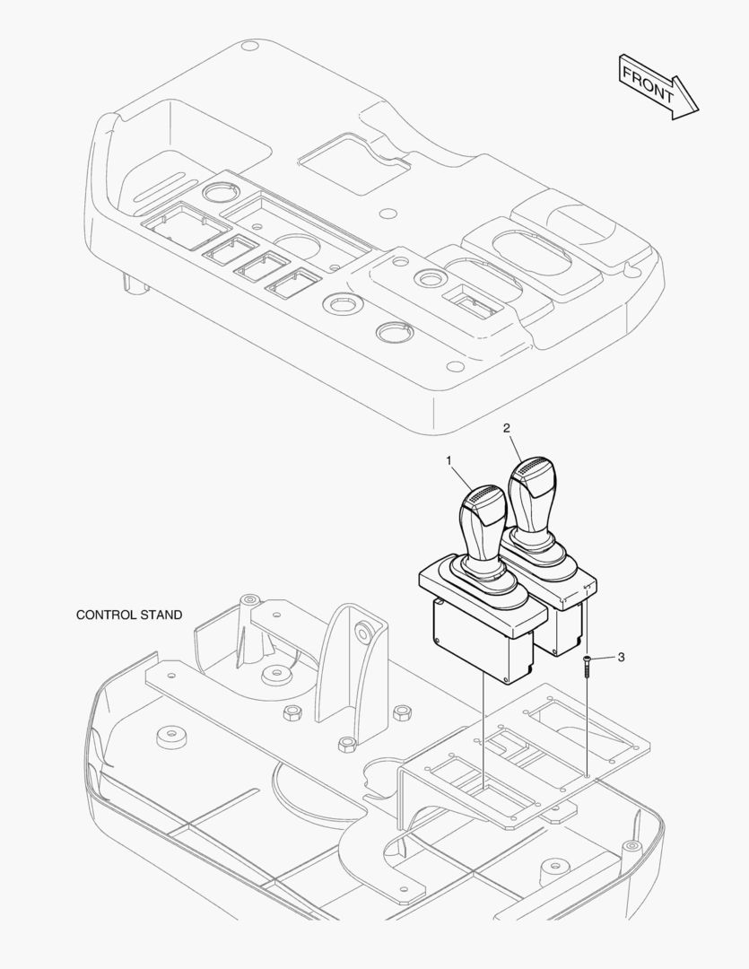 РЫЧАГ - 2 КАТУШКИ(ЭЛЕКТРИЧЕСКИЙ РЕГУЛИРУЮЩИЙ КЛАПАН)