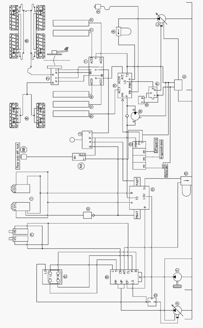 G190-6 HYDRAULIC SYSTEM - OVERVIEW