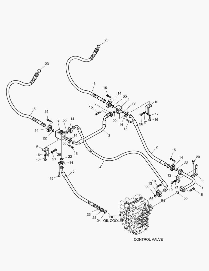 1310 MAIN PIPING-ONE & TWO WAY