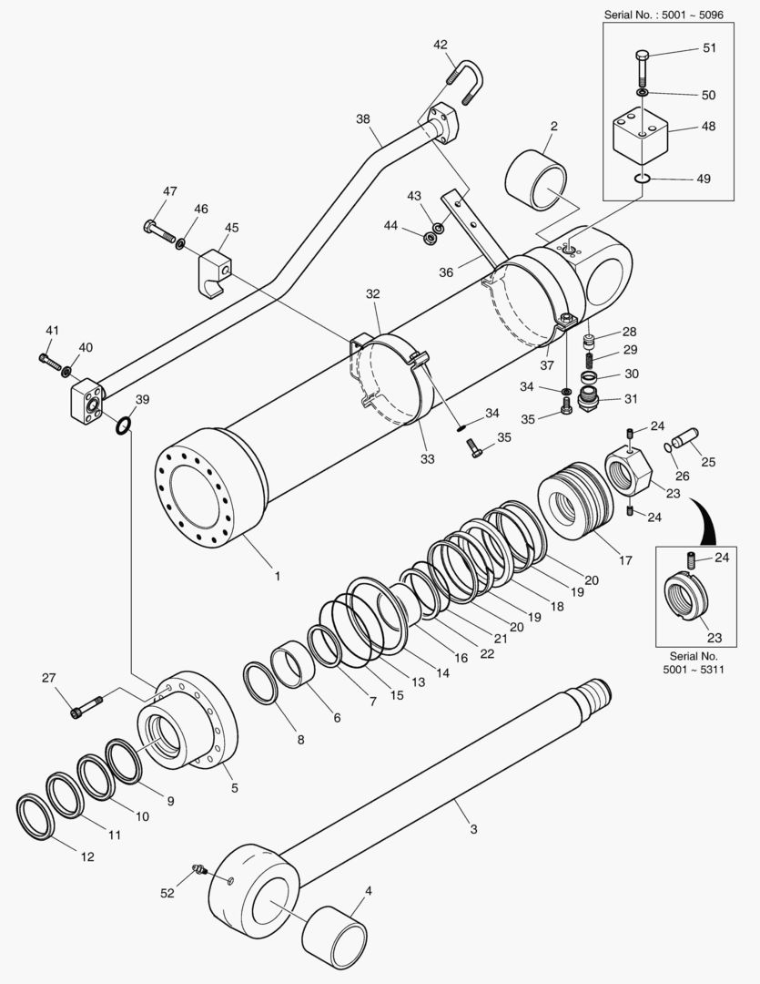 Спецтехника 4250 ARM CYLINDER [5001~5352] - главное фото