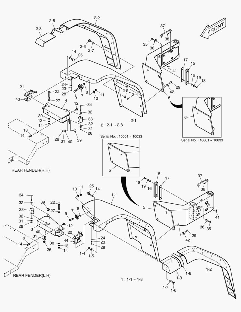5340 FENDER & PROTECTOR - FULL