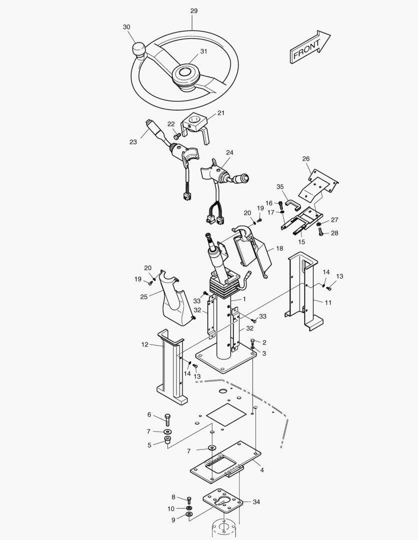 РУЛЕВОЕ УПРАВЛЕНИЕ В СБОРЕ