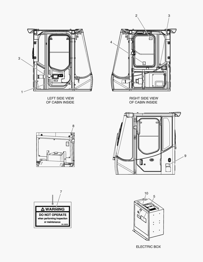 4240 DECAL - CABIN(EUROPE) [10001~10633]