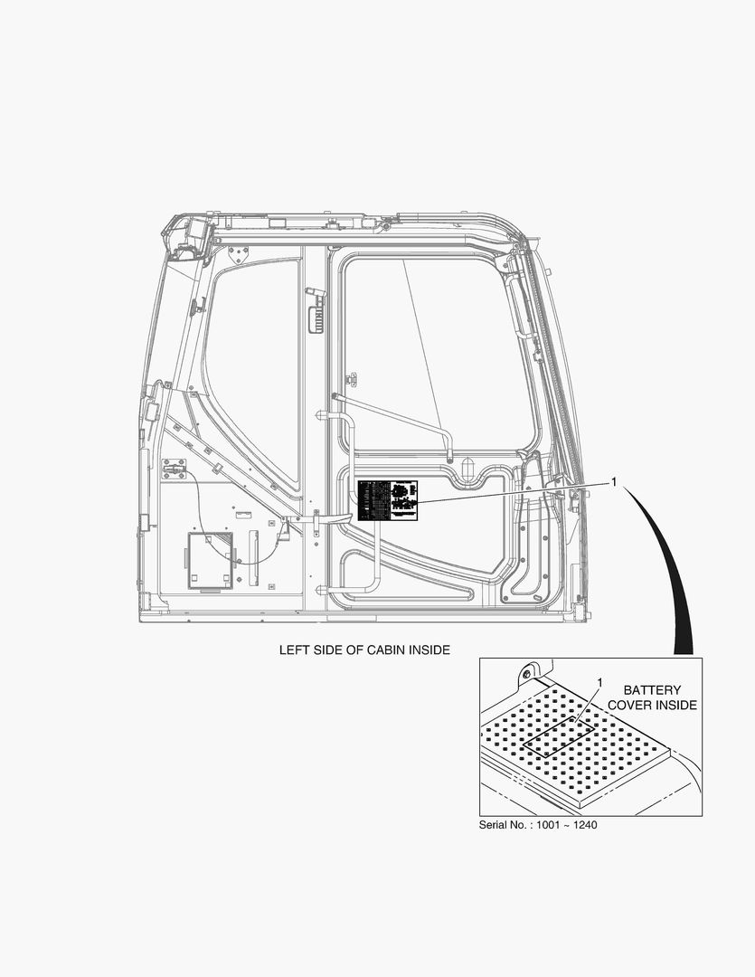 ПРЕДУПРЕЖДАЮЩАЯ ТАБЛИЧКА - СМАЗКА(ЭКСПОРТИРУЕМОЕ ОБОРУДОВАНИЕ)