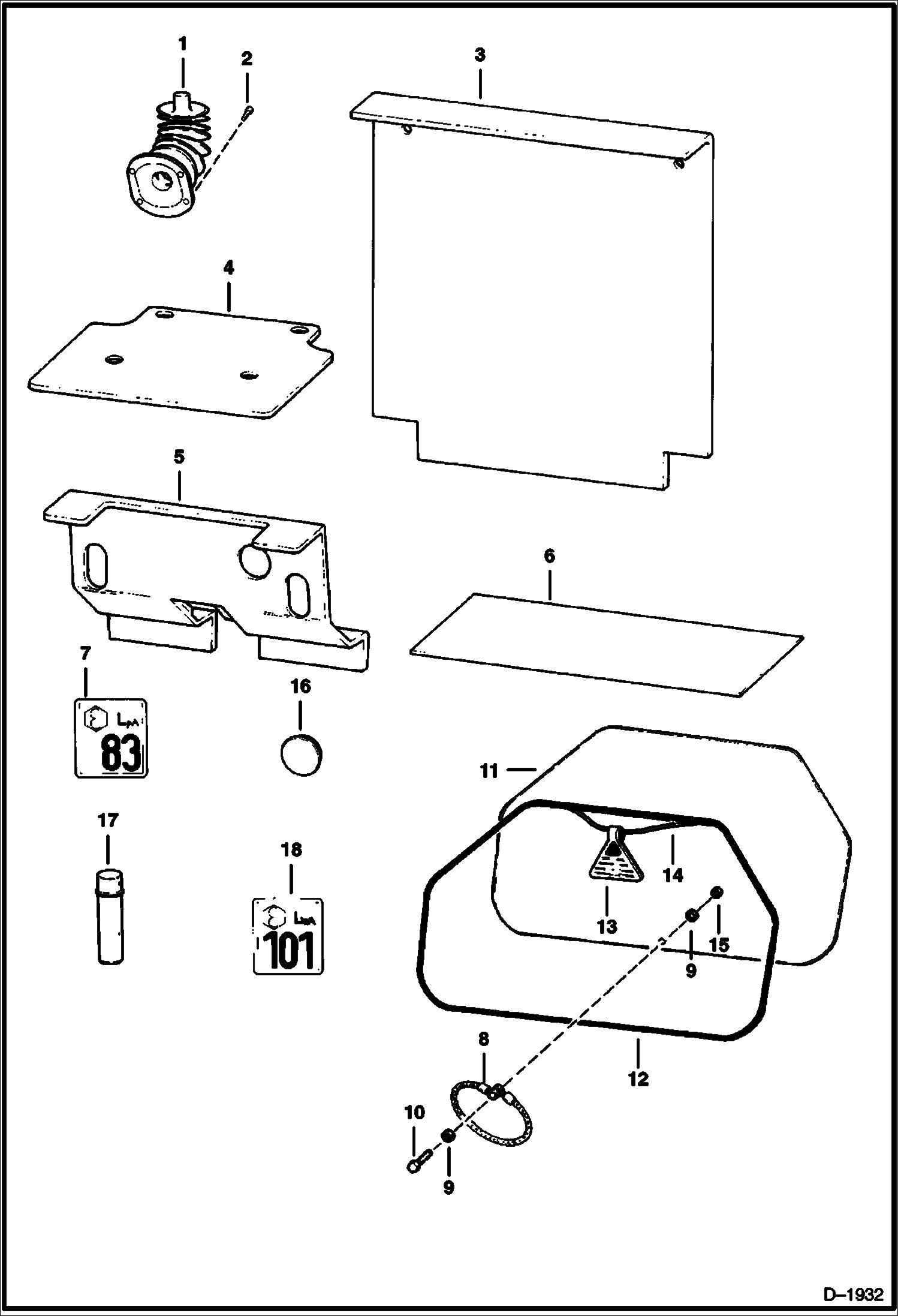 Схема ФУНКЦИЯ ШУМОПОГЛОЩЕНИЯ (ЕВРОПЕЙСКИЙ)