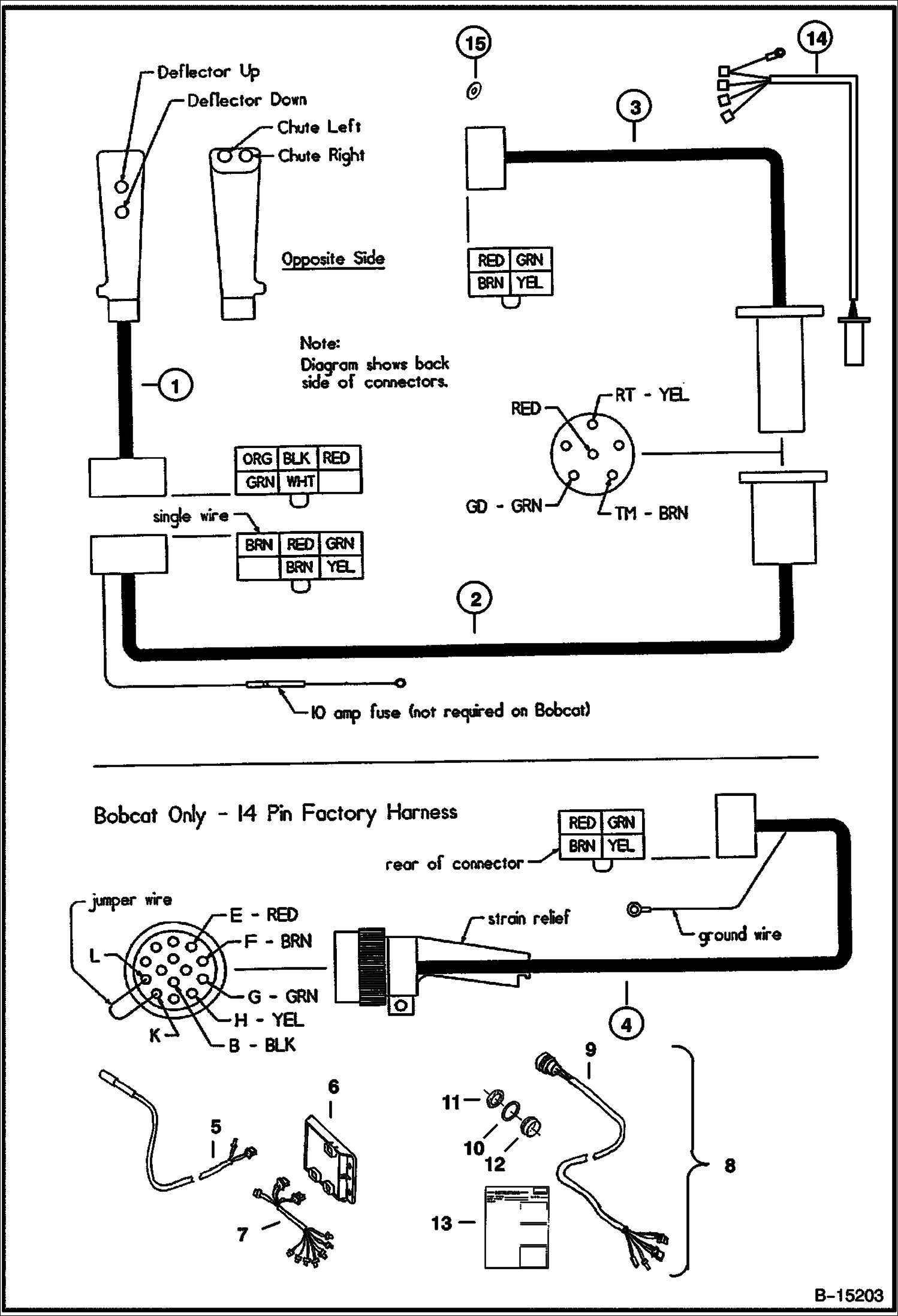 2118 И 2418 РОТОРНЫЙ СНЕГООЧИСТИТЕЛЬ (КОНТУР ЭЛЕКТРИЧЕСКОЙ ЦЕПИ)