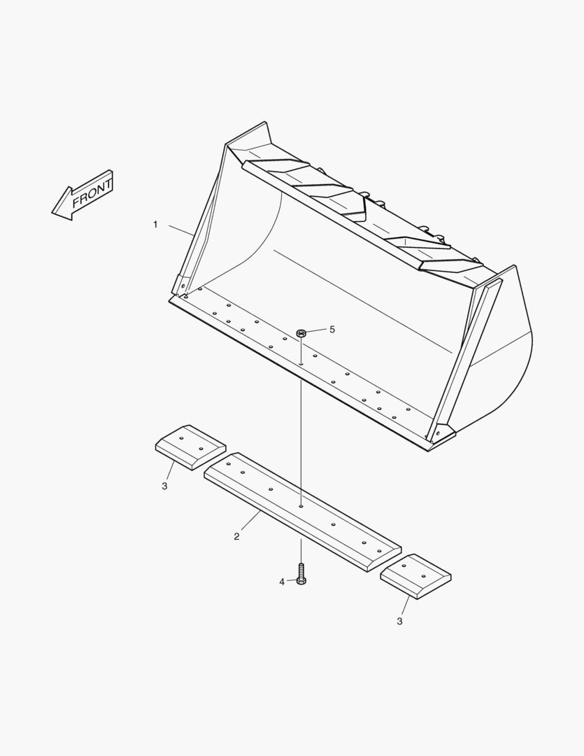 2160 BUCKET-3.9гЋҐ-CUTTING EDGE(EXPORT)