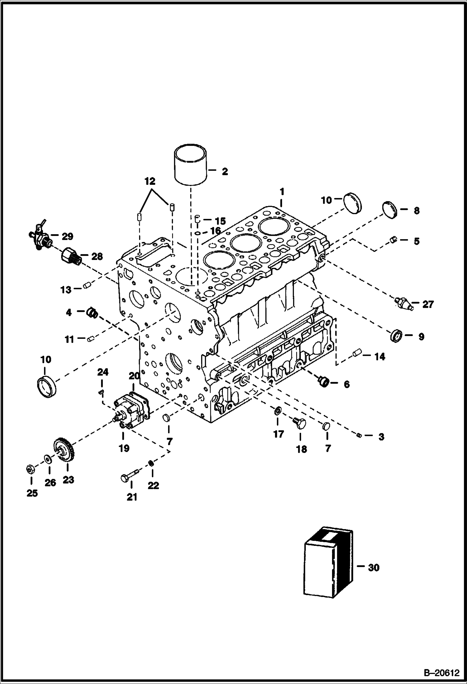 КАРТЕР ДВИГАТЕЛЯ