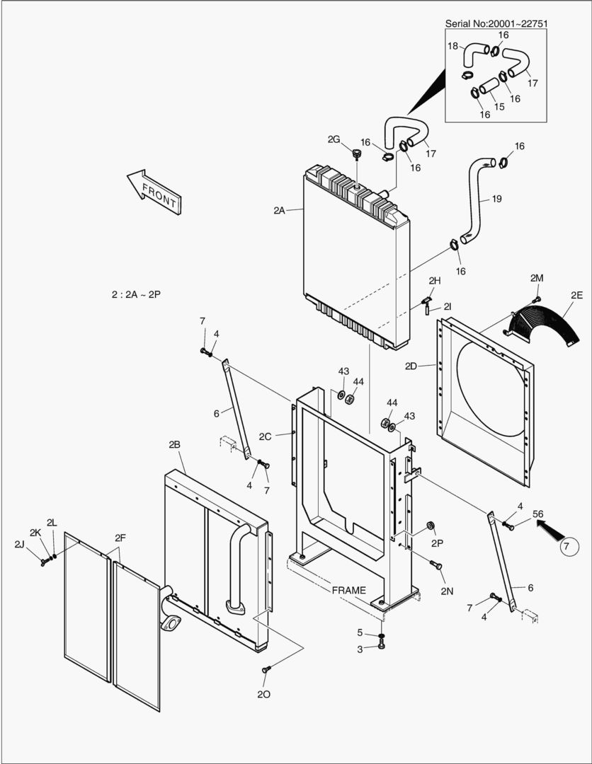 1121 RADIATOR [117~]