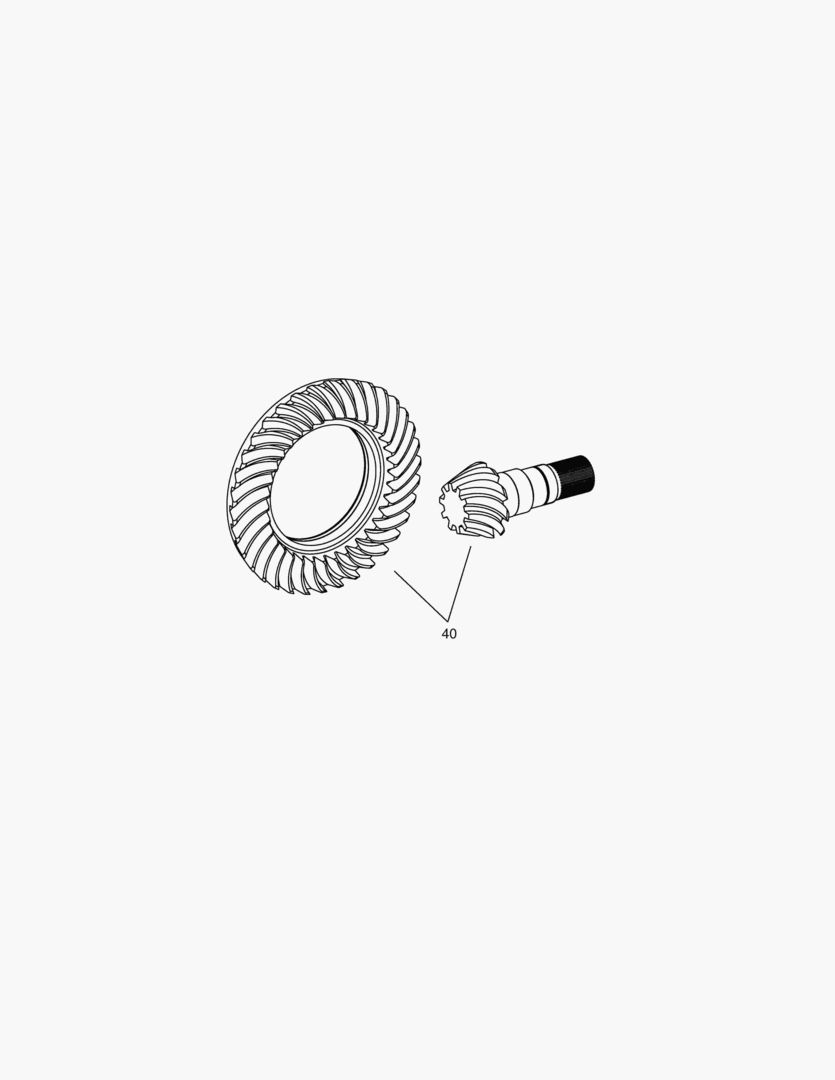 G070-420 BEVEL GEAR SET